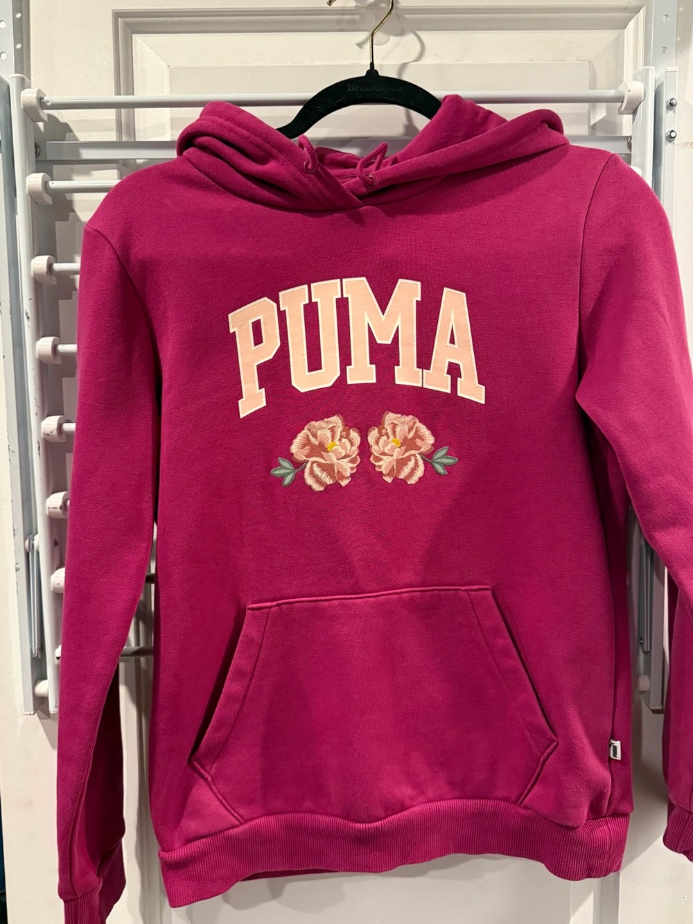 Puma Deep Pink Pullover Hoodie